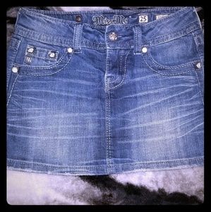 Miss Me Jean Skirt Size 25